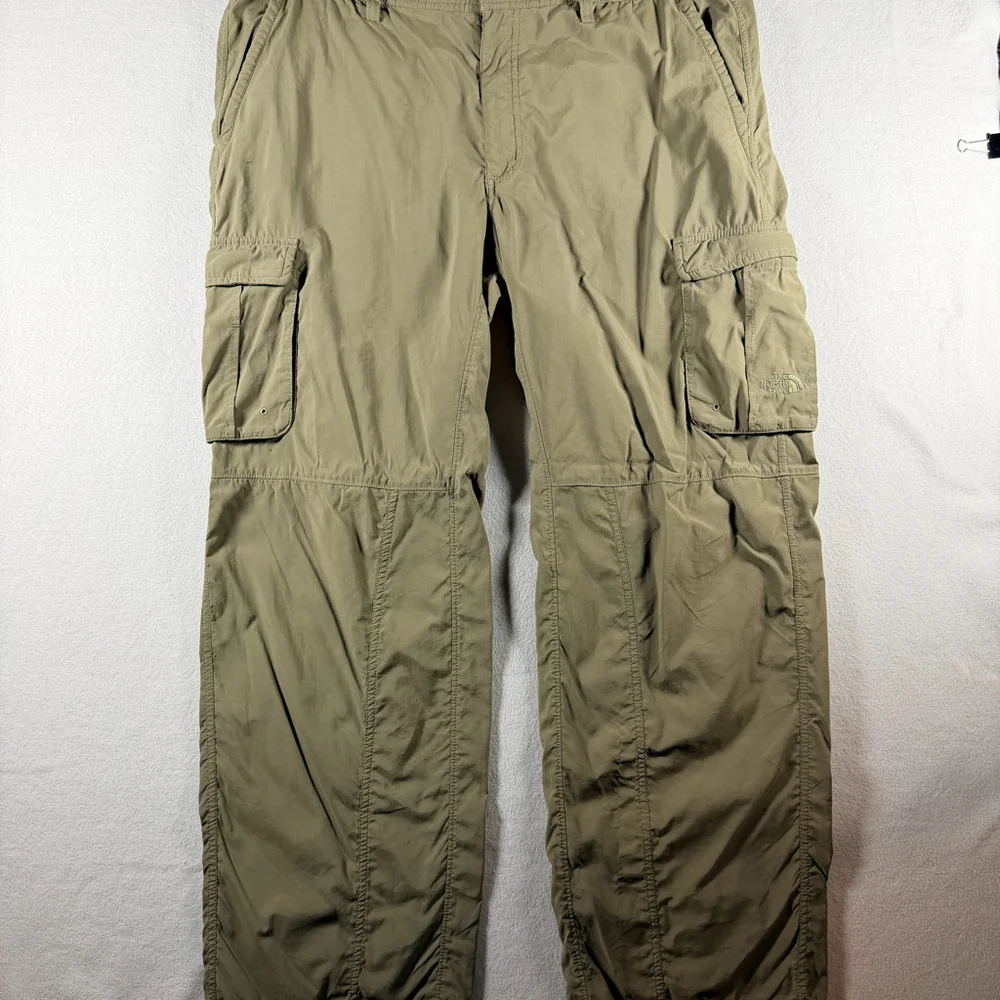 The North Face Men’s Convertible Cargo Pants Zip-Off Shorts Olive 36 Short